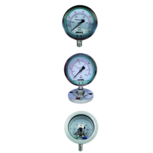 Y Type Pressure Gauges Mechanical Pressure Measurement Instruments