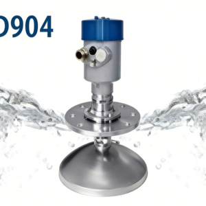 D904: 26GHz Parabolic Antenna Radar Level Transmitter for Long-Range Solids